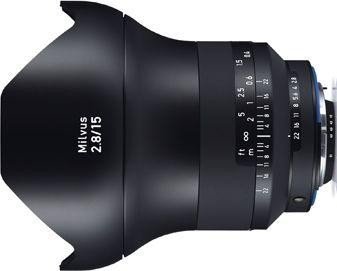 Zeiss ZF.2 Milvus 15mm 2.8 für Nikon F schwarz