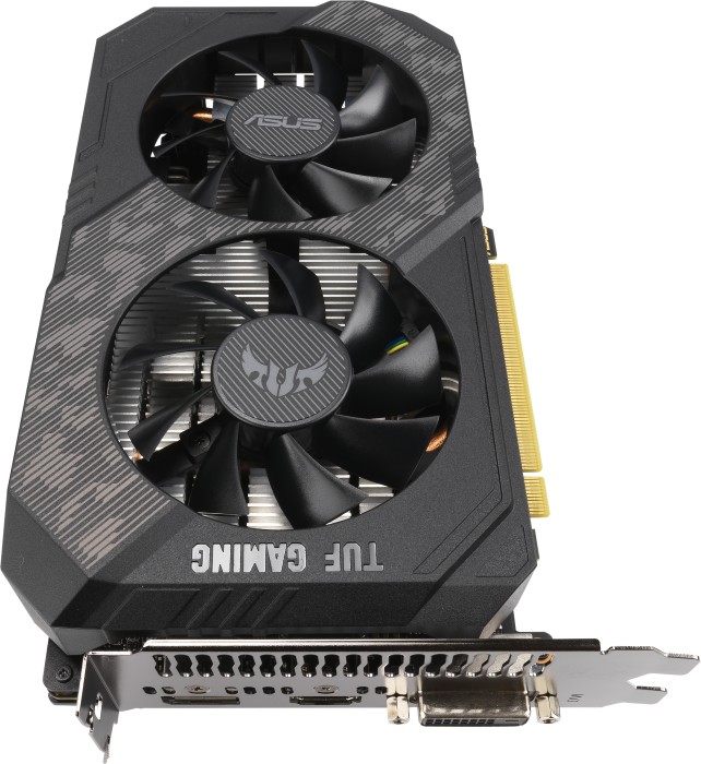 ASUS TUF Gaming GeForce GTX 1660 SUPER OC, TUF-GTX1660S-O6G-GAMING, 6GB GDDR6, DVI, HDMI, DP