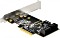 DeLOCK 5x SATA 6Gb/s, PCIe 3.0 x4 Vorschaubild