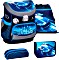Belmil Mini-Fit Racing Blue Neon Schultaschen-Set 4-tlg. (405-33/AG/S-13)