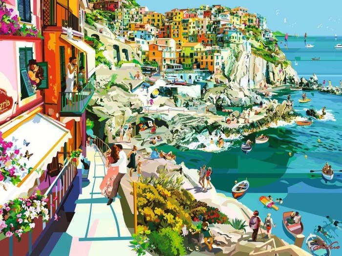 Ravensburger Puzzle Verliebt in Cinque Terre