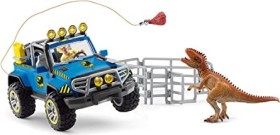 Schleich Dinosaurs - Geländewagen mit Dino-Außenposten (41464)
