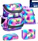 Belmil Mini-Fit Rainbow Color Schultaschen-Set 4-tlg. (405-33/AG/S-9)