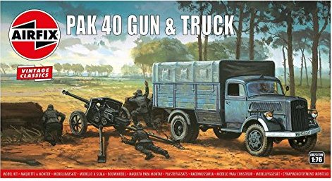 Airfix Pak 40 Gun & Track