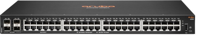 HPE Aruba CX 6000 Series rack Gigabit Managed switch, 48x RJ-45, 4x SFP