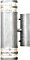 Konstsmide Modena GU10 35W 8.5cm Wandleuchte 2-flammig silber (7516-320)