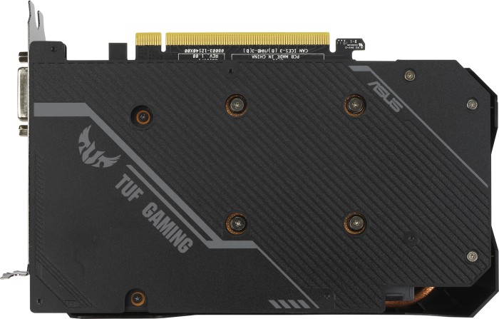 ASUS TUF Gaming GeForce GTX 1660 SUPER, TUF-GTX1660S-6G-GAMING, 6GB GDDR6, DVI, HDMI, DP