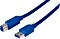 Manhattan SuperSpeed USB-B Anschlusskabel 2.0m blau (393881)