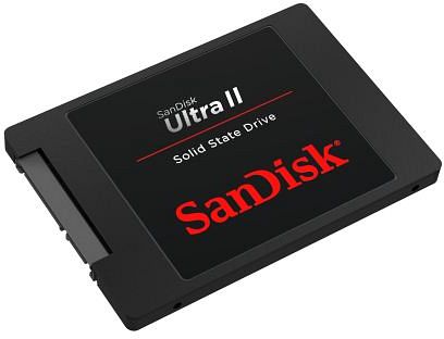 SanDisk Ultra II 240GB, 2.5"/SATA 6Gb/s