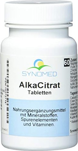 Synomed AlkaCitrat Tabletten, 60 Stück