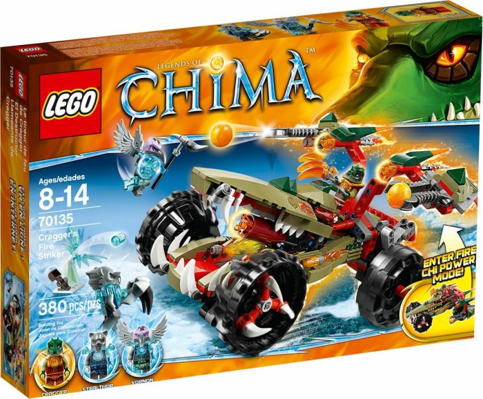 LEGO Legends of Chima Modelle - Craggers Feuer-Striker