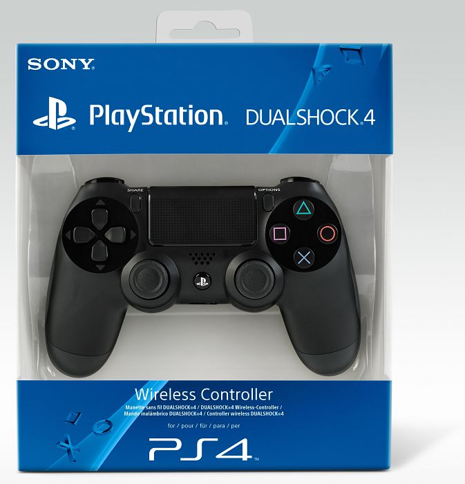 Sony DualShock 4 Controller wireless schwarz (PS4)