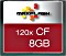 Maxflash 120x R20/W10 CompactFlash Card 8GB