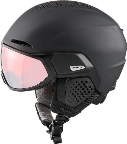 Alpina Oro QV MIPS Helm schwarz matt