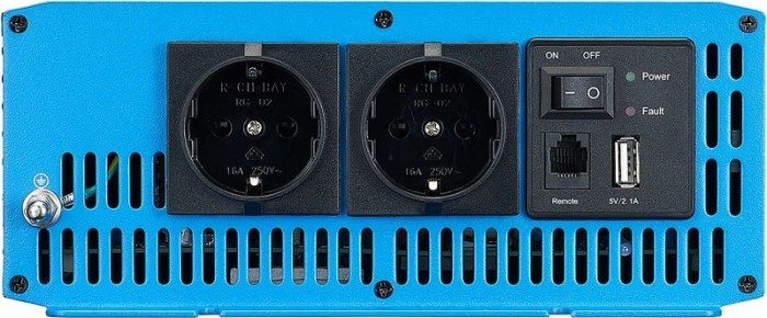 ECTIVE Reiner Sinsus Wechselrichter SI15-1500W, 12V auf 230V, USB
