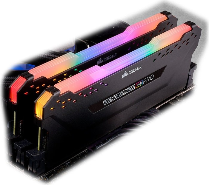 Corsair Vengeance RGB PRO czarny DIMM Kit 16GB, DDR4-4000, CL18-22-22-42