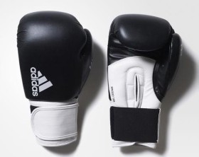 adidas Hybrid 100 Boxhandschuhe schwarz/weiß