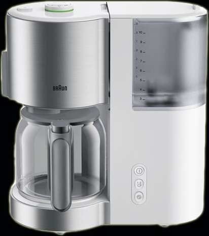 Braun Household Kaffeemaschine KF 5120 WH – IDCollection Filterkaffeemaschine mit AromaSelect & 10 T