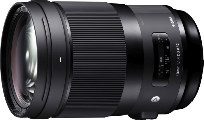 Sigma Art40mm 1.4 DG HSM do Nikon F