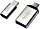 LogiLink Adapter Set USB-C 3.0 [Stecker]/USB-A 3.0 [Buchse]/USB 2.0 Micro-B [Buchse] (AU0040)