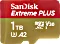 SanDisk Extreme PLUS R200/W140 microSDXC 1TB Kit, UHS-I U3, A2, Class 10 (SDSQXBD-1T00)