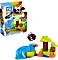 Mattel Mega Bloks Fisher-Price First Builders Guck-Guck Panda-Rutsche Regenwald Spielset (GKX68)