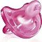 Chicco Physio Soft smoczek uspokajaj&#261;cy do snu, silikon 0-6m, ró&#380;owy (00002711110000 różowy)