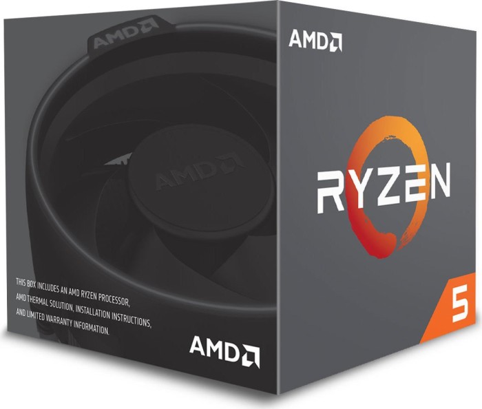 AMD Ryzen 5 1400, 4C/8T, 3.20-3.40GHz, boxed