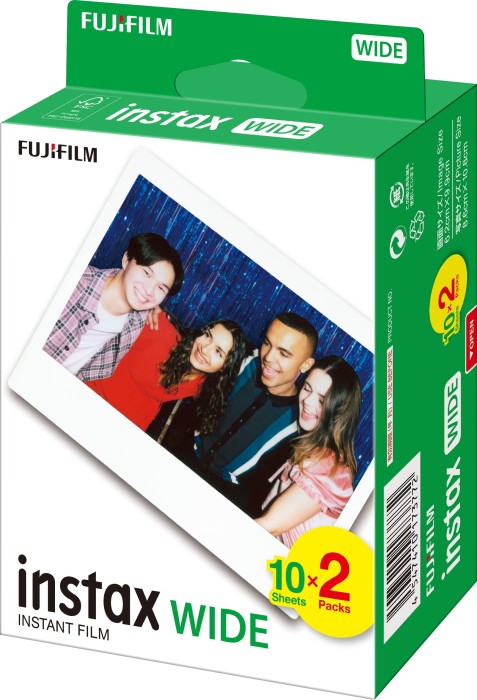 Fujifilm instax WIDE White Frame Sofortbildfilm, 10x2 Aufnahmen