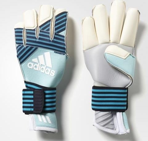 adidas Goalkeeper glove Ace Trans Fingertip energy aqua/energy ink/white | Price Skinflint