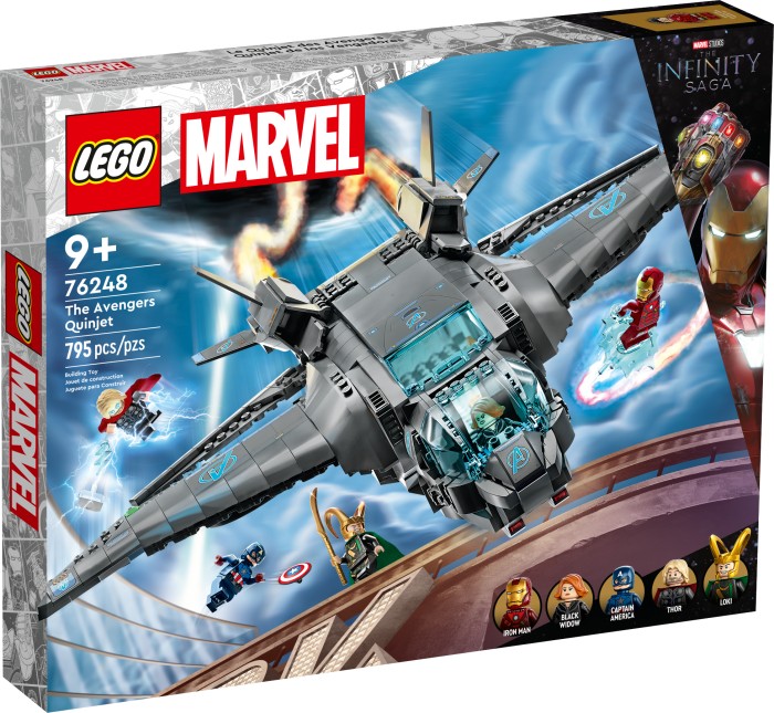 LEGO Marvel Super Heroes Spielset - Der Quinjet der Avengers
