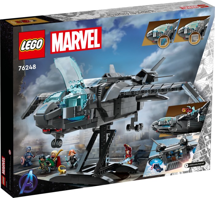 LEGO Marvel Super Heroes Play Set The Avengers Quinjet (76248