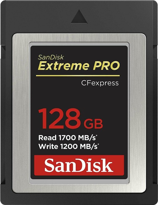 SanDisk Extreme PRO R1700/W1200 CFexpress Type B 128GB