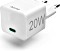 Hama Schnellladegerät USB-C PD/Qualcomm Mini-Ladegerät 20W weiß (86402)