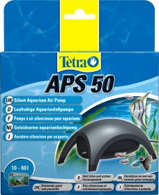 50 Aquarien Luftpumpe schwarz