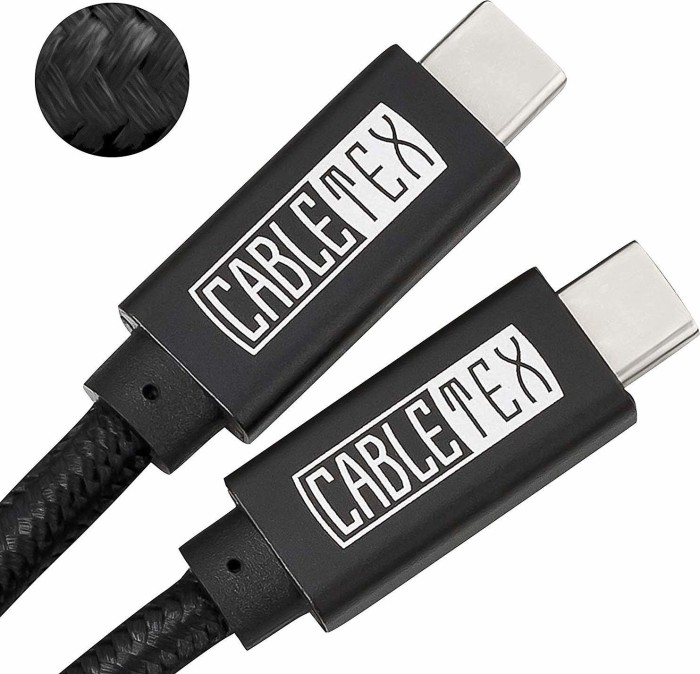 1,83 m Schwarz Basics USB-C 3.1 Generation 1 auf USB-C-Kabel
