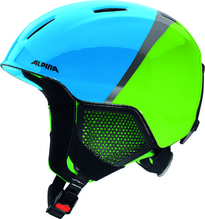 Alpina Carat LX Helm grün/blau/grau (Junior)