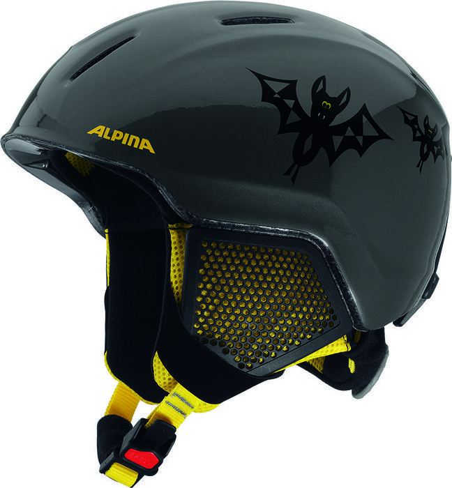 Alpina Carat LX Helm auba black/yellow (Junior)