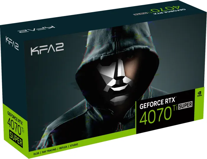 KFA2 GeForce RTX 4070 Ti SUPER EX Gamer (1-Click OC), 16GB GDDR6X, HDMI, 3x DP