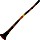 Meinl fibreglass Didgeridoo 57" Black (PROFDDG1-BK)