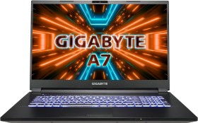 GIGABYTE A7 K1-BDE1130SD, Ryzen 7 5800H, 16GB RAM, 512GB SSD, GeForce RTX 3060, DE