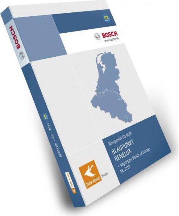 Tele Atlas Benelux 2010 plus Hauptstraßen Europas