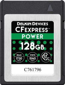 R1730/W1540 CFexpress Type B 128GB