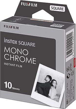 Fujifilm instax SQUARE Monochrome film instant, 10 nagrania
