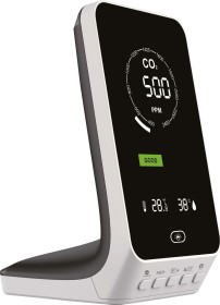 TFA Dostmann AirCO2ntrol Up Temperaturstation Digital weiß