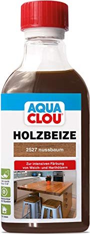 CLOU B11 Aqua CLOU Holzbeize 2530 Holzschutzmittel nussbaum dunkel, 250ml