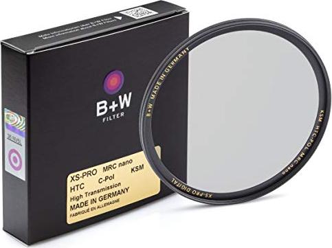 B+W Zirkularer Polarisationsfilter Käsemann 82mm, High Transmission, MRC Nano, XS-Pro, 16x vergütet, slim, Premium 