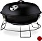 Relaxdays grill okr&#261;g&#322;y przeno&#347;ny czarny (10026553)