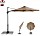 Doppler Derby Ravenna Smart Pendelschirm 300cm greige (453248846)