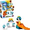 Mattel Mega Bloks Fisher-Price First Builders Guck-Guck Pinguinrutsche (GKX67)